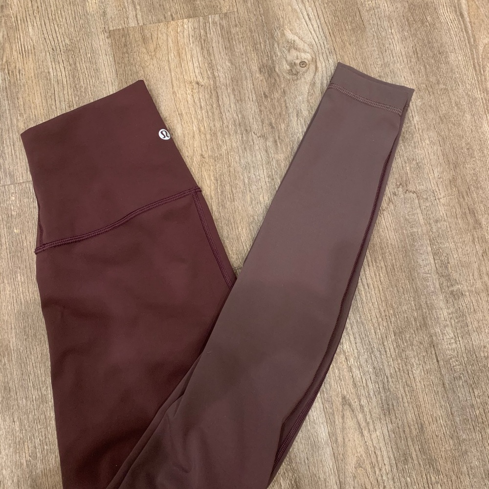 Lululemon ombré leggings, size 4